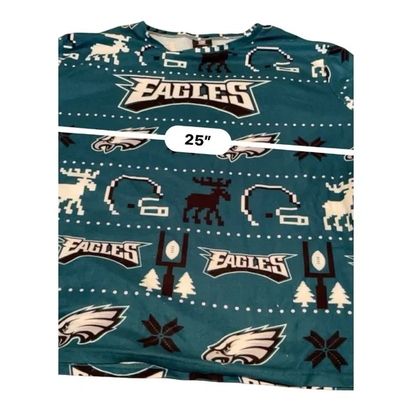 🎉Host Pick🎉 NFL Apparel Teal and White Sweater-super soft! - Picture 6 of 6